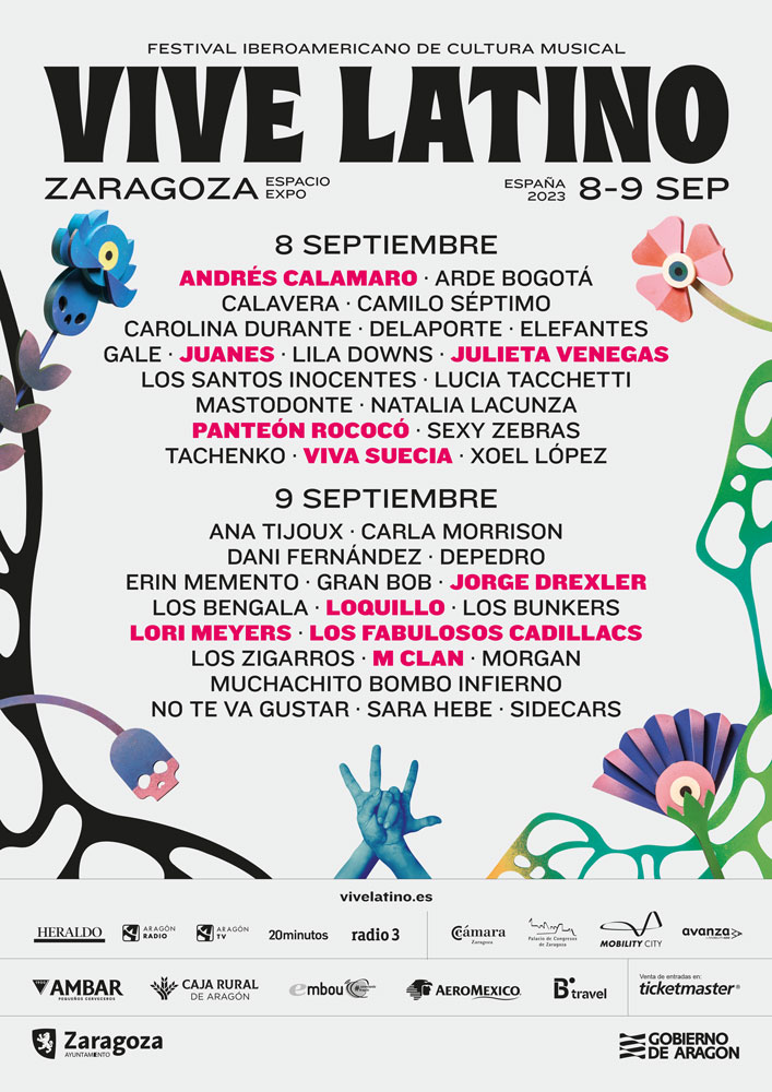 Cartel oficial del festival de la edición en 2023