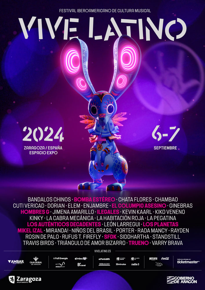 Cartel oficial del festival de la edición en 2024